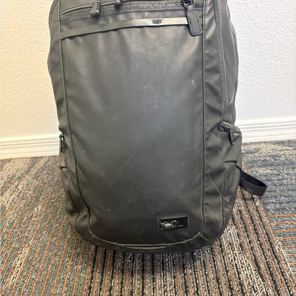 Eagle Creek Waxed travel backpack with laptop space